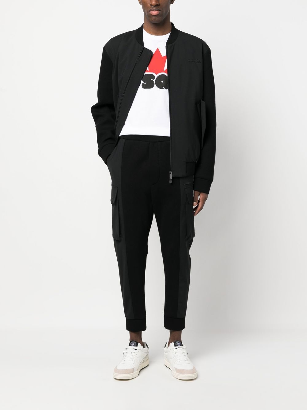 Dsquared2 Veste Bomber poches à rabat - Lothaire