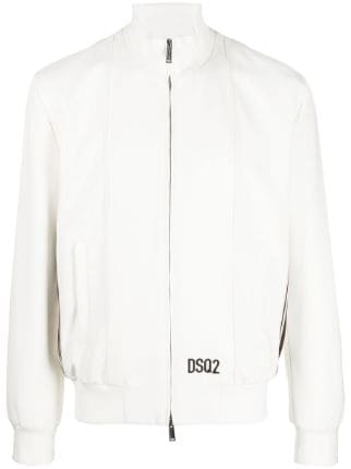 Dsquared2 Veste zippée à bandes contrastantes - Lothaire
