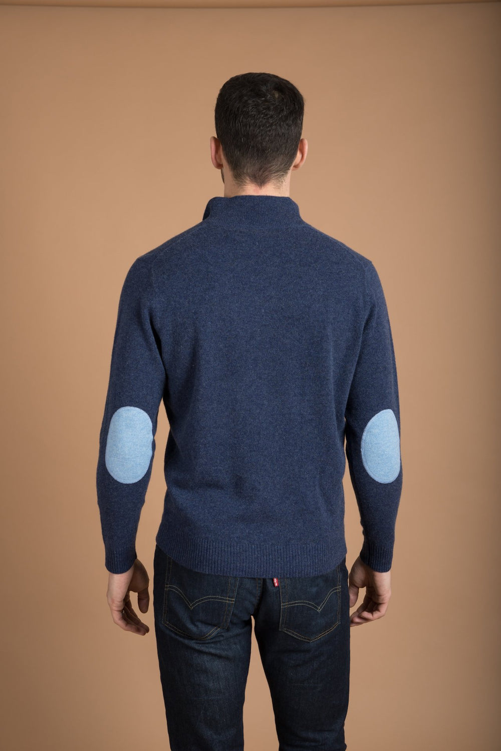 ESTHEME - Col montant zip/boutons bicolore I 2 Fils I 100% Cachemire - Lothaire boutiques (7115825250469)
