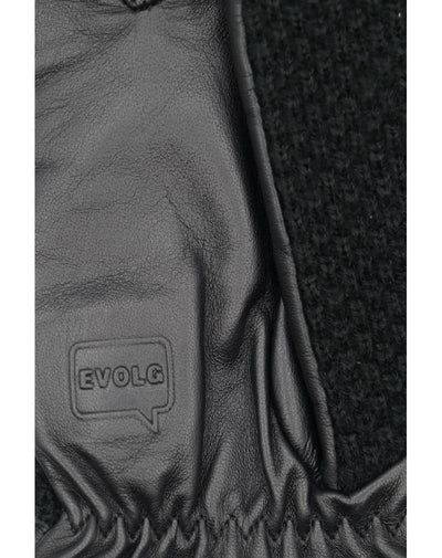 Evolg Gants cuir et maille NORN - Lothaire boutiques