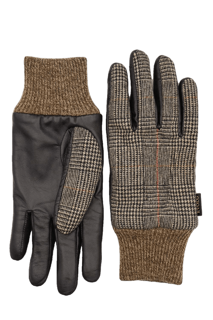 Evolg Gants laine et cuir SAGA - Lothaire
