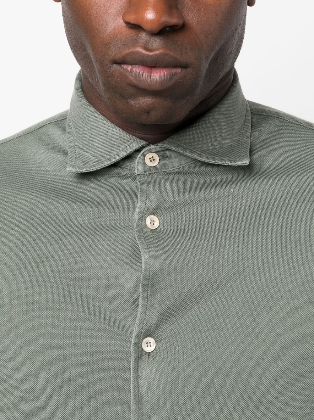 Fedeli -Chemise Vert Steve - Lothaire