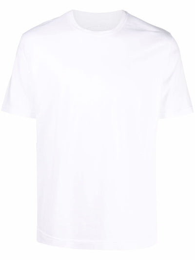 Fedeli -T-shirt à col rond blanc - Lothaire boutiques