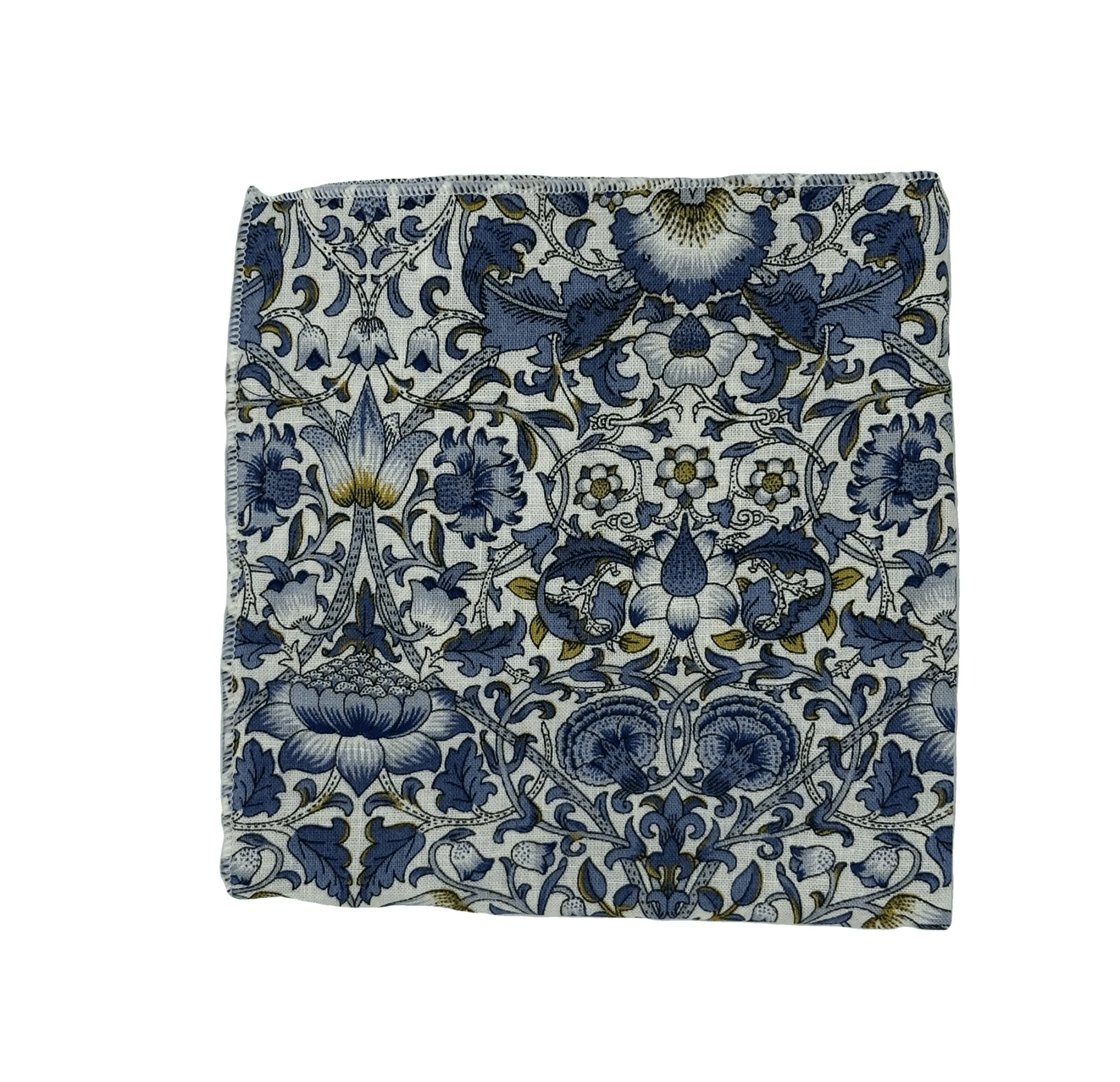 Grège Création - Pochette Fleuri Bleu - Lothaire