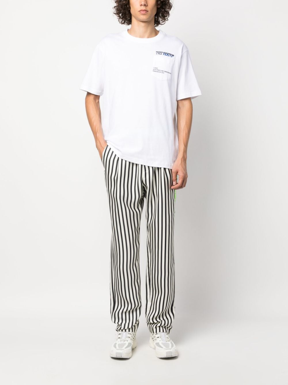 Haider Ackermann x Fila Pantalon Coupe droite - Lothaire