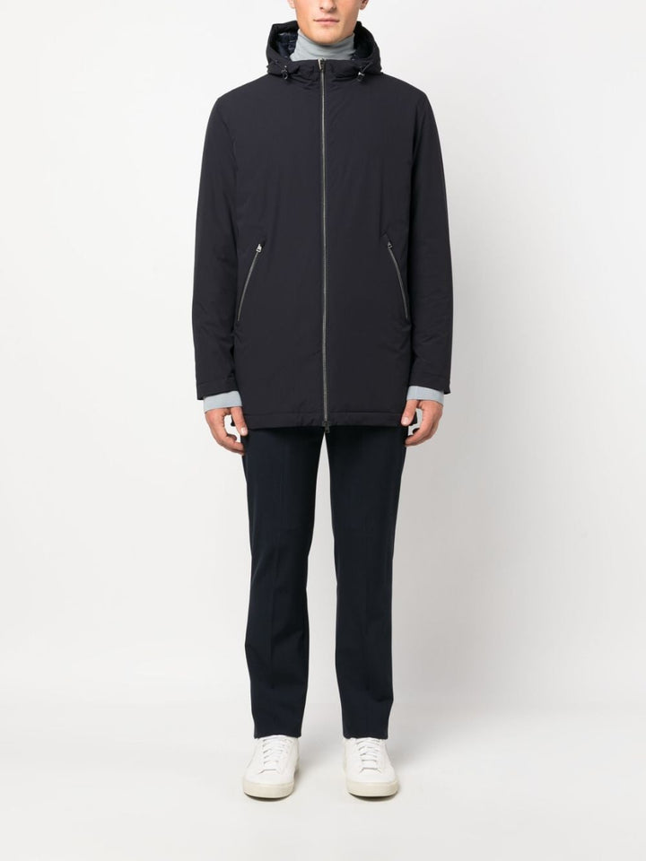 Herno Imperméable navy à capuche - Lothaire