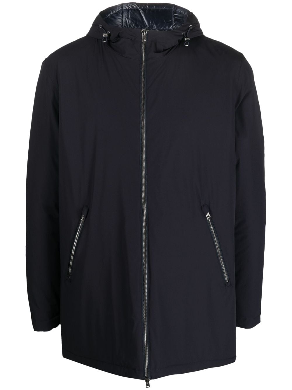 Herno Imperméable navy à capuche - Lothaire