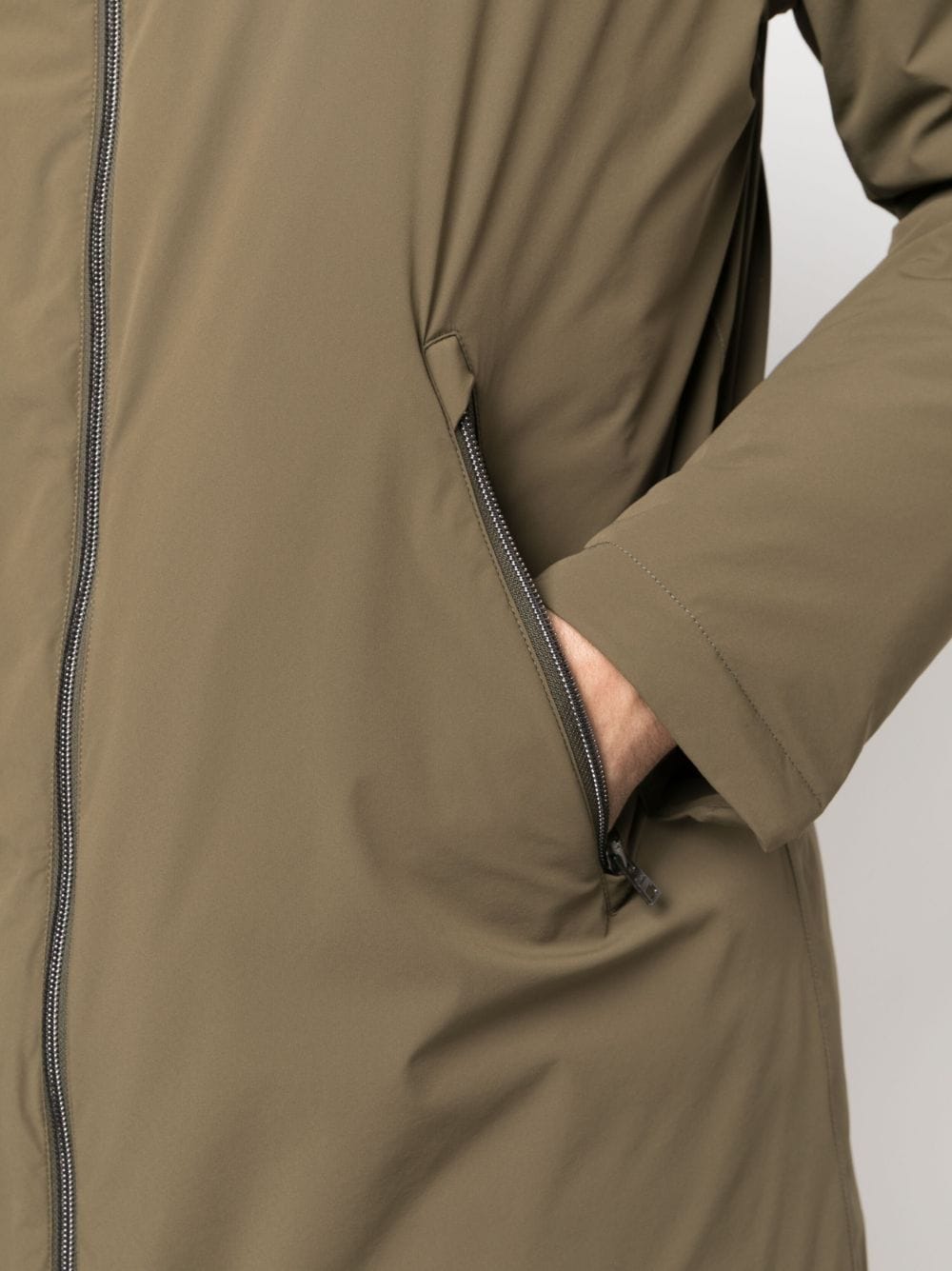 Herno Imperméable vert militaire à capuche - Lothaire