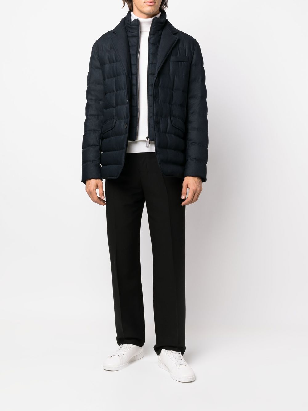 Herno Veste matelassée à design superposé - Lothaire