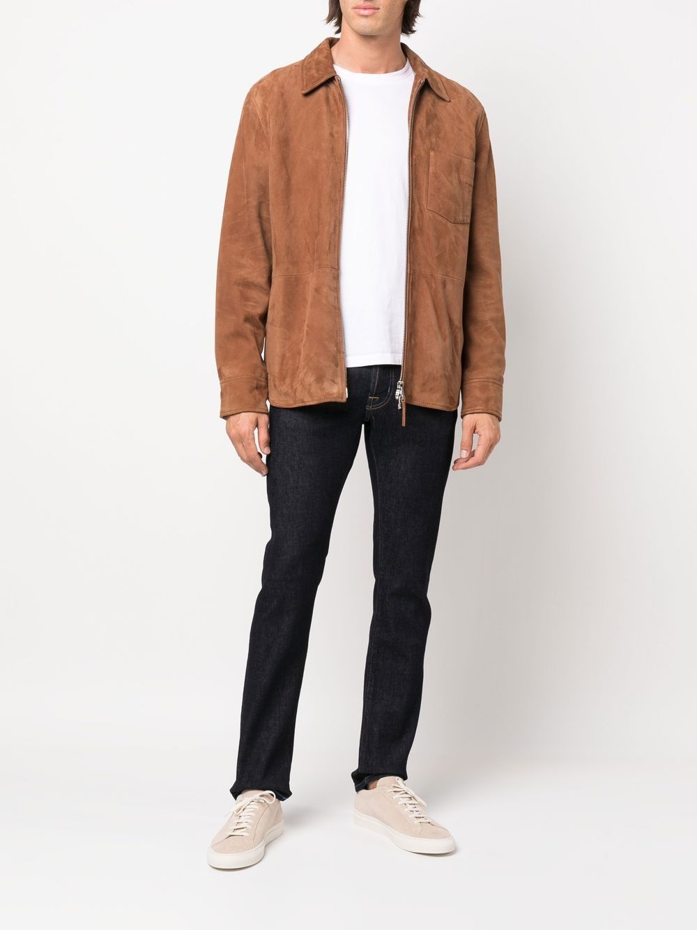 Jacob Cohen Jean bleu à coupe droite - Lothaire boutiques