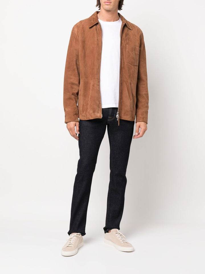 Jacob Cohen Jean bleu à coupe droite - Lothaire boutiques