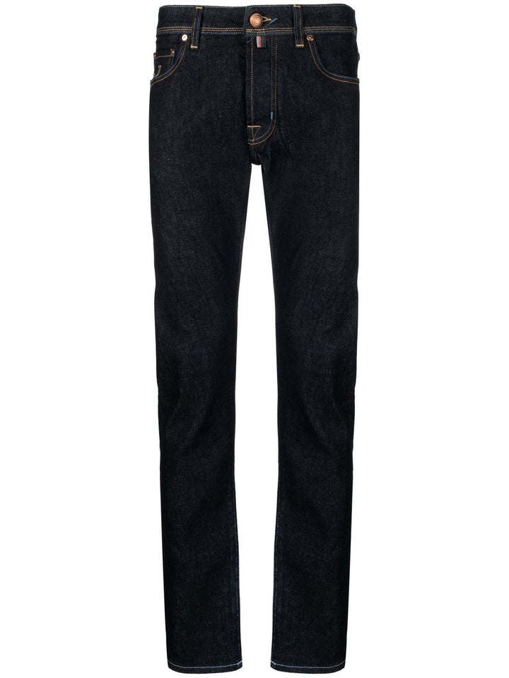 Jacob Cohen Jean bleu à coupe droite - Lothaire boutiques