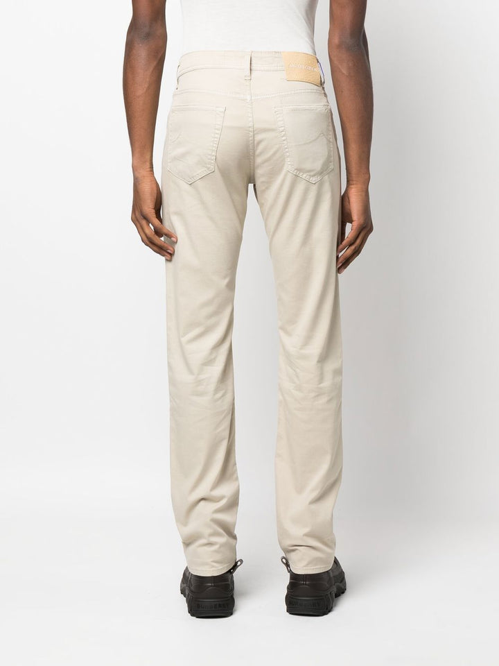 Jacob Cohen Jean droit Beige - Lothaire