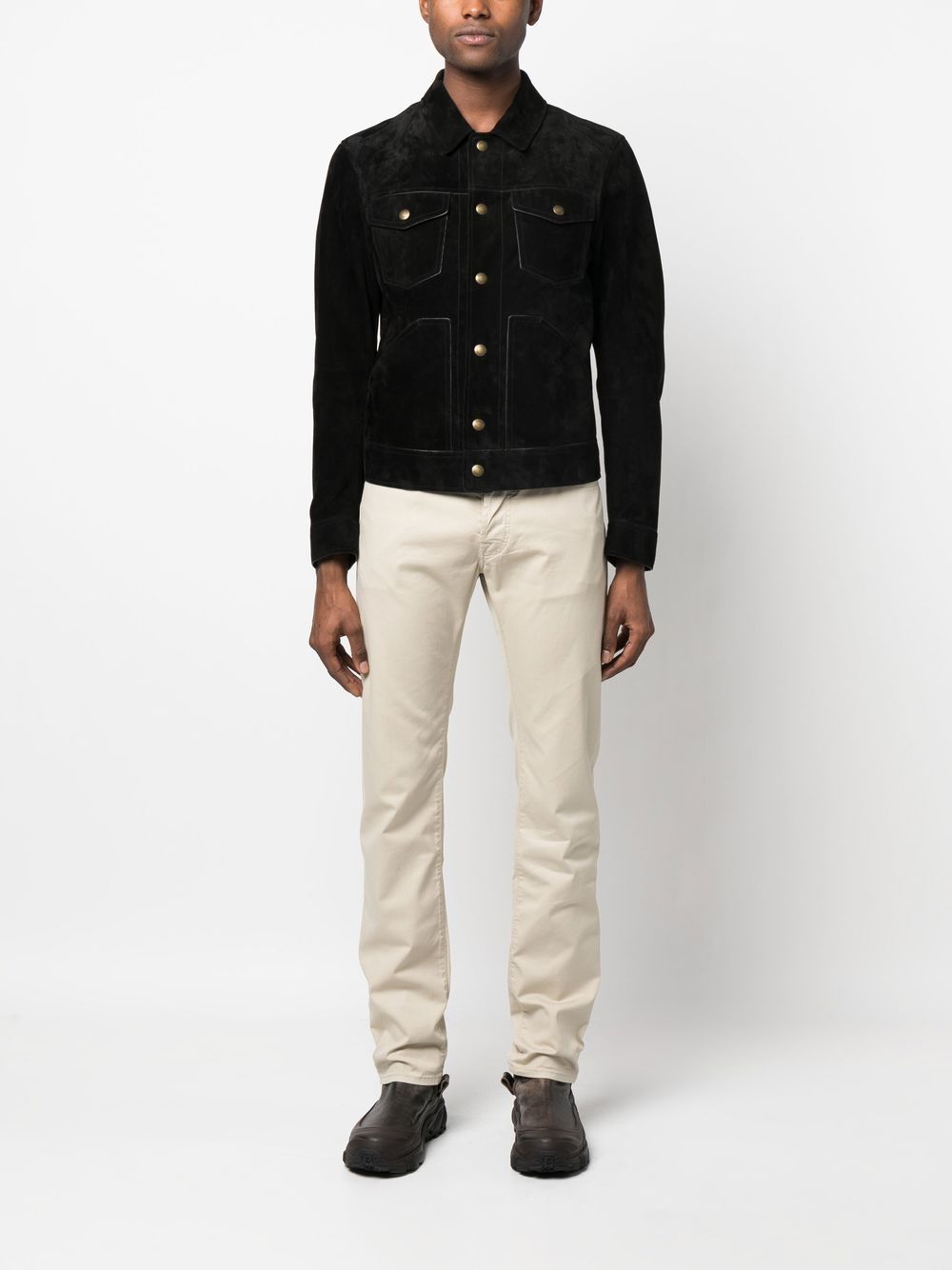 Jacob Cohen Jean droit Beige - Lothaire