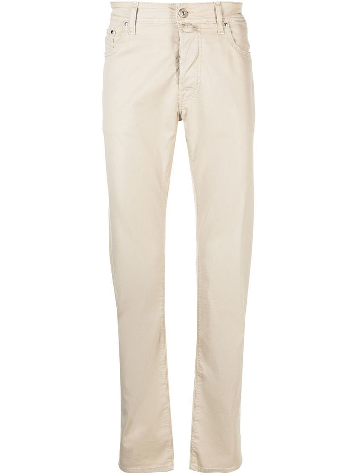 Jacob Cohen Jean droit Beige - Lothaire
