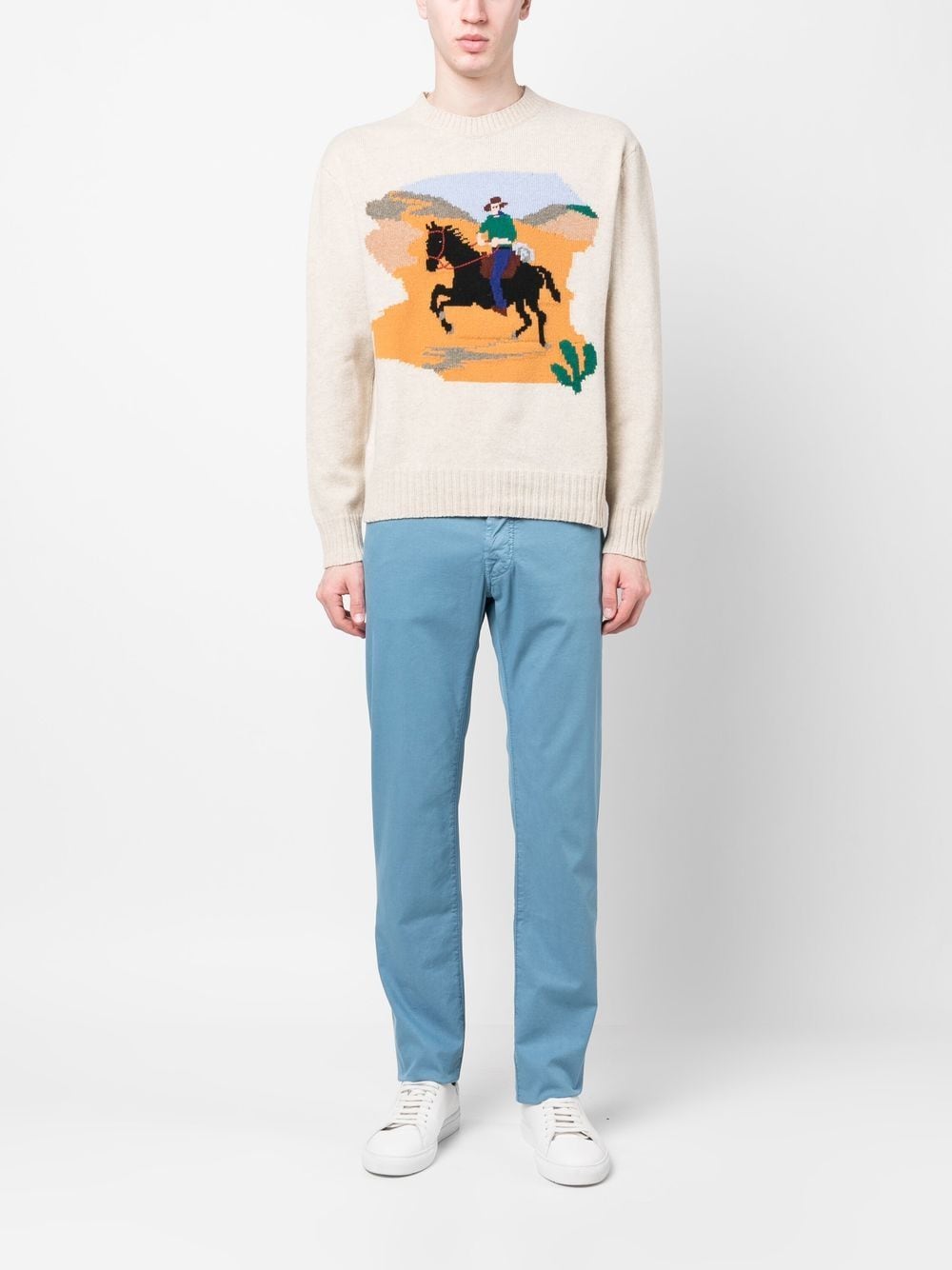 Jacob Cohen Jean droit Steel Blue - Lothaire