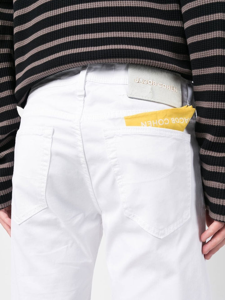 Jacob Cohen Jean droit White - Lothaire