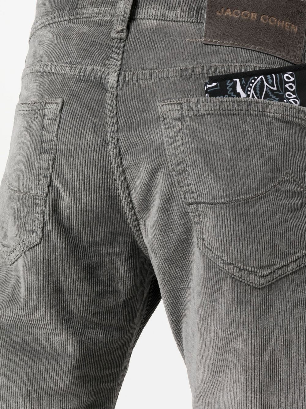 Jacob cohen Pantalon droit en velours côtelé - Lothaire boutiques