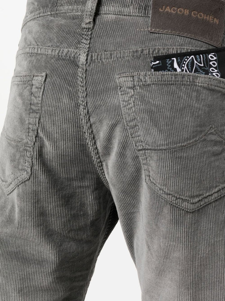 Jacob cohen Pantalon droit en velours côtelé - Lothaire boutiques