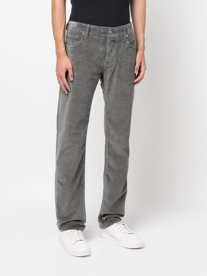 Jacob cohen Pantalon droit en velours côtelé - Lothaire boutiques