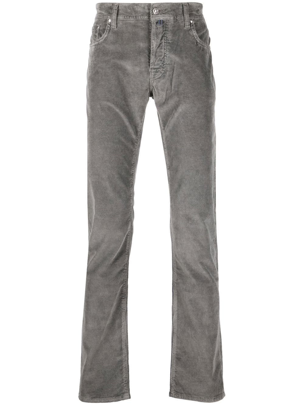 Jacob cohen Pantalon droit en velours côtelé - Lothaire boutiques