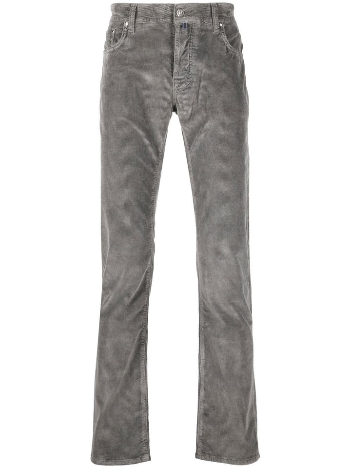 Jacob cohen Pantalon droit en velours côtelé - Lothaire boutiques