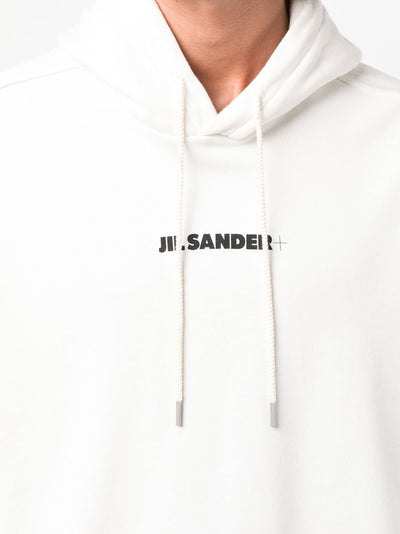 Jil Sander Hoodie à logo imprimé - Lothaire boutiques