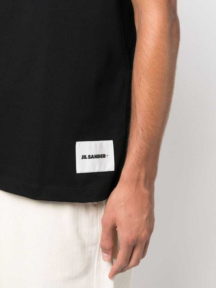 Jil Sander Lot de trois t-shirts à manches courtes noir - Lothaire boutiques