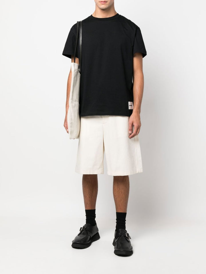 Jil Sander Lot de trois t-shirts à manches courtes noir - Lothaire boutiques