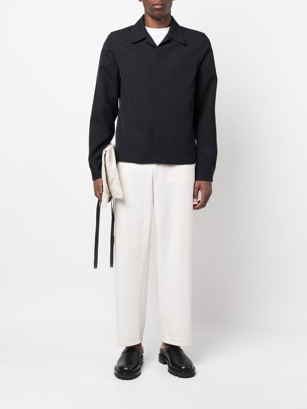 Jil Sander Surchemise à boutonnière - Lothaire