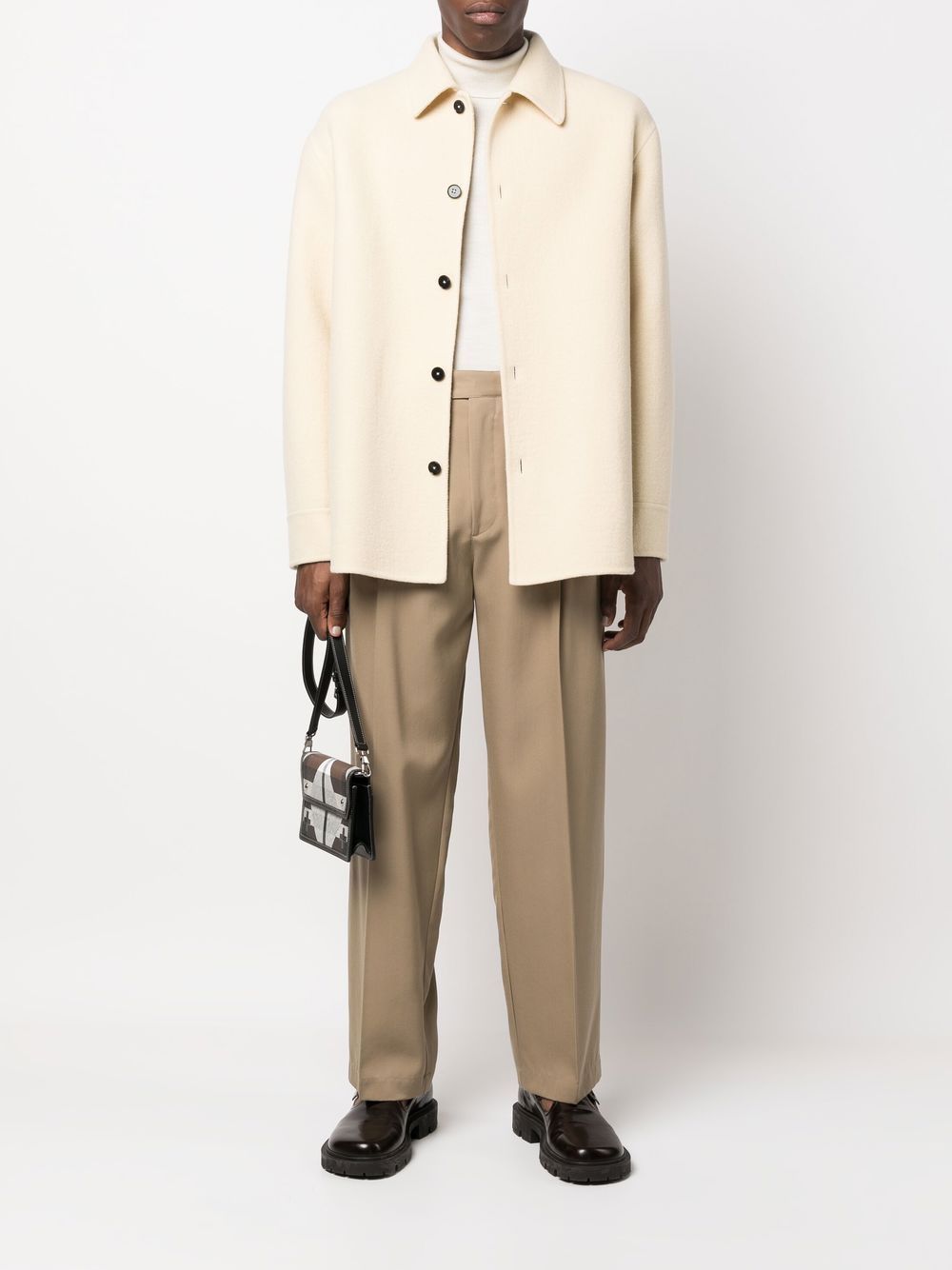 Jil Sander Surchemise boutonnée à manches longues - Lothaire