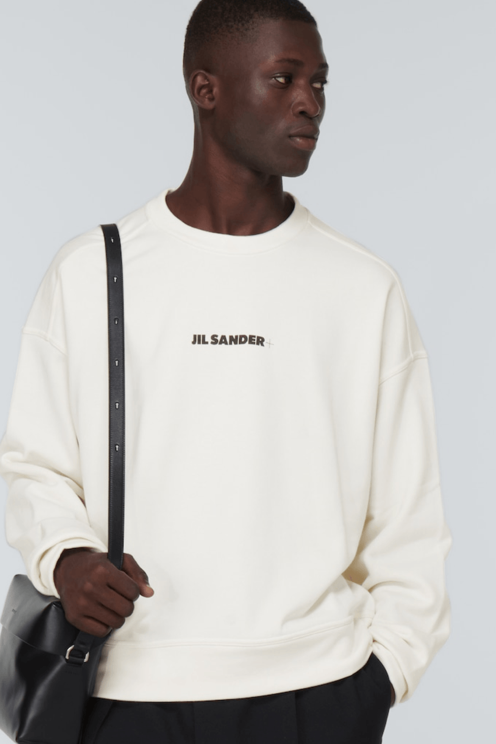 Jil Sander Sweat à logo imprimé - Lothaire boutiques