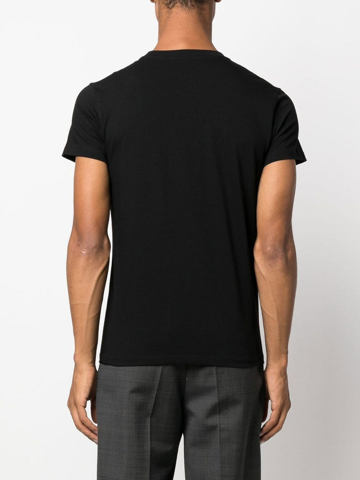 Jil Sander T-shirt noir col rond - Lothaire