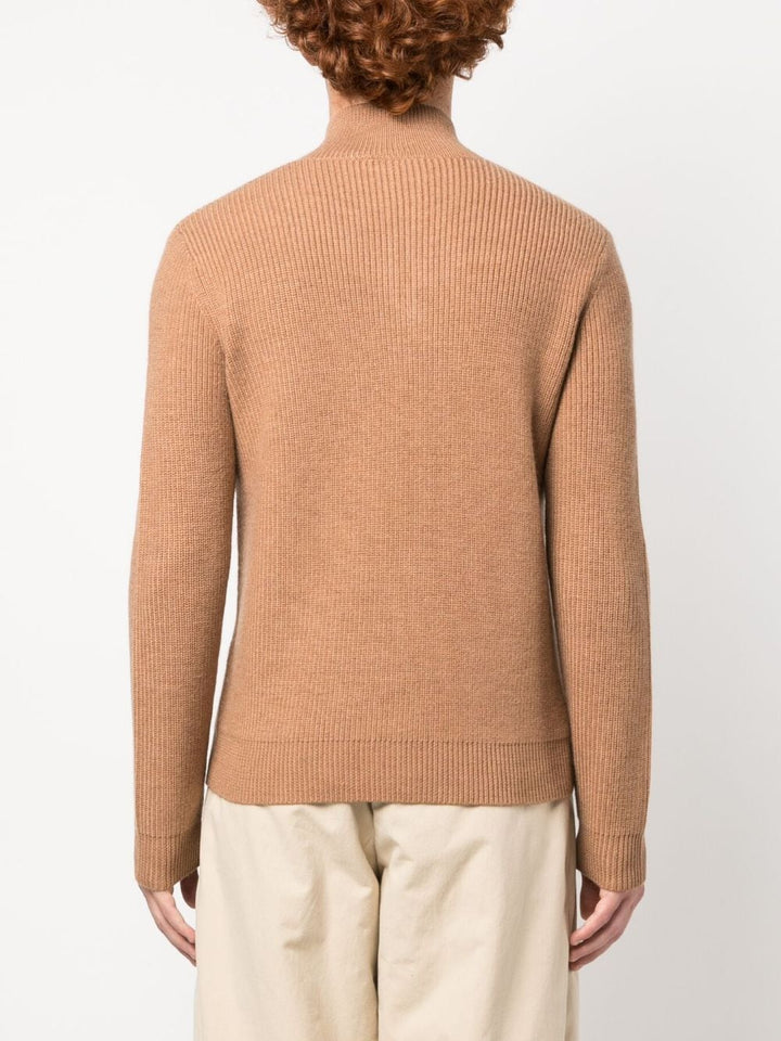 JW Anderson Pull col zippé Praline - Lothaire