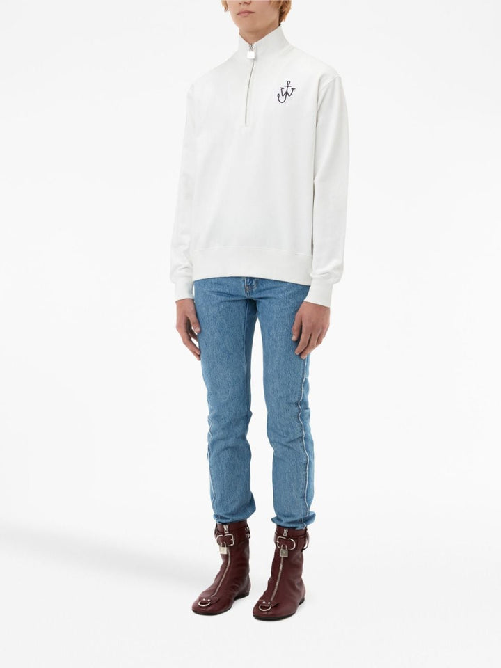 JW Anderson Pull zippé en maille - Lothaire