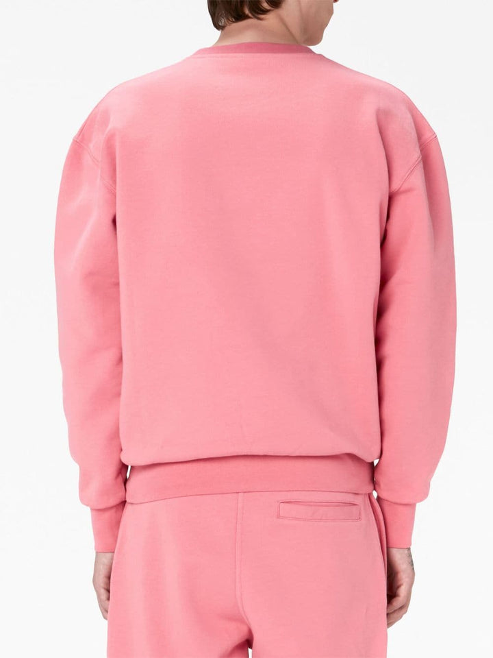 JW Anderson Sweat rose à logo brodé - Lothaire