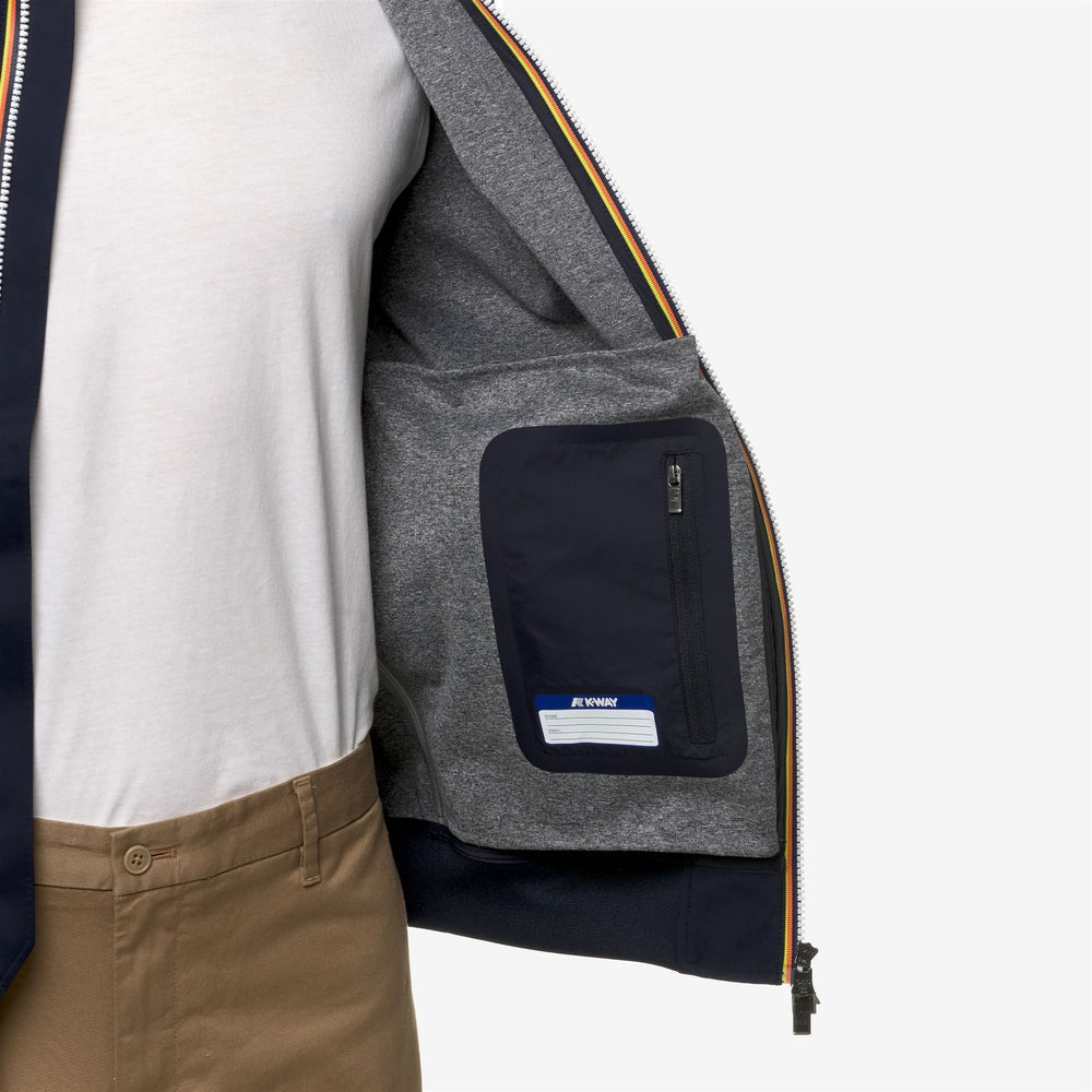 K - Way - Blouson Arsène Blue Depth - Lothaire