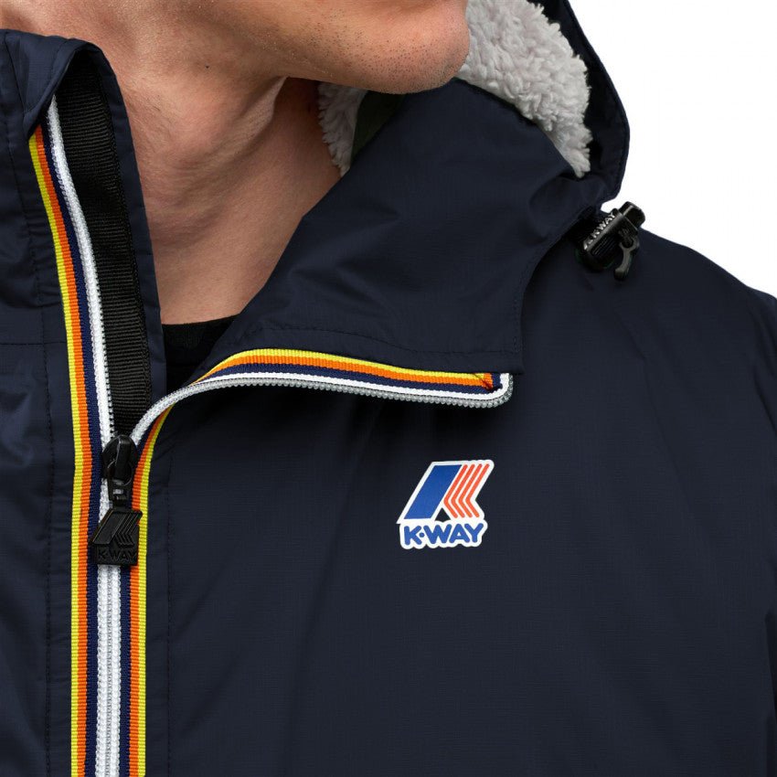K-way Coupe-vent doublé le vrai claude Orsetto 3.0 - Depht Blue - Lothaire boutiques