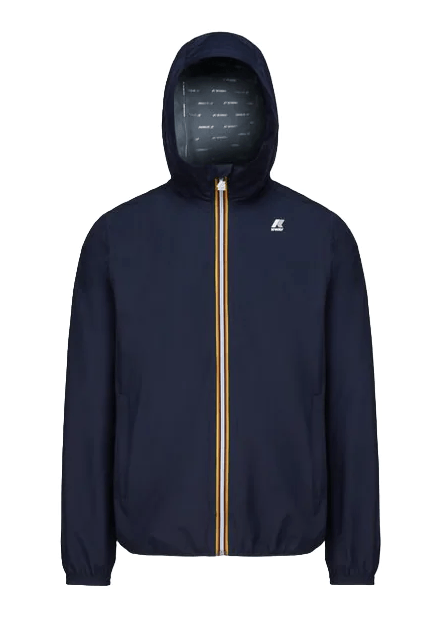 K-way Coupe-vent Jack Stretch Dot- Depht Blue - Lothaire