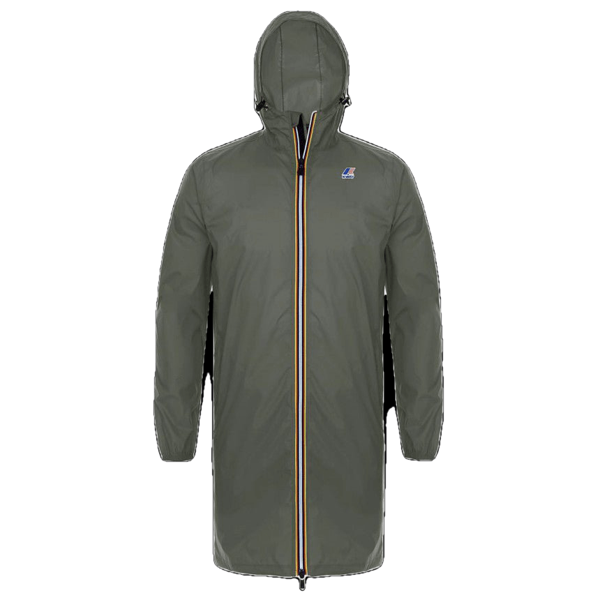 K-way Imperméable le vrai eiffel 3.0 Green Black - Lothaire boutiques