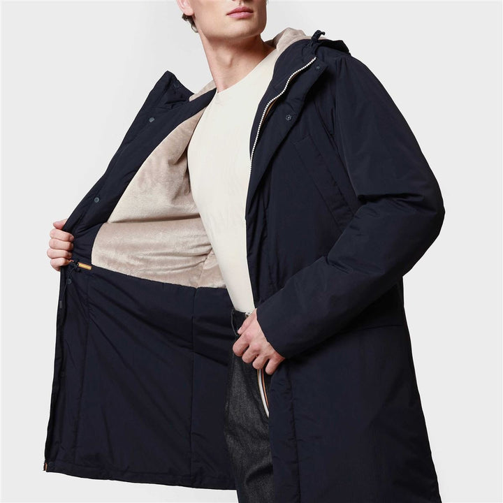 K-way Parka doublé en polaire REMI RIPSTOP MARMOTTA Noir - Lothaire boutiques (7015312621733)