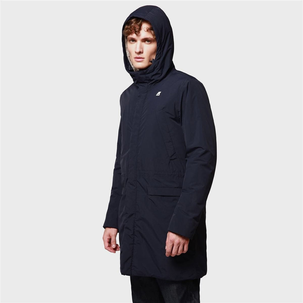 K-way Parka doublé en polaire REMI RIPSTOP MARMOTTA Noir - Lothaire boutiques (7015312621733)