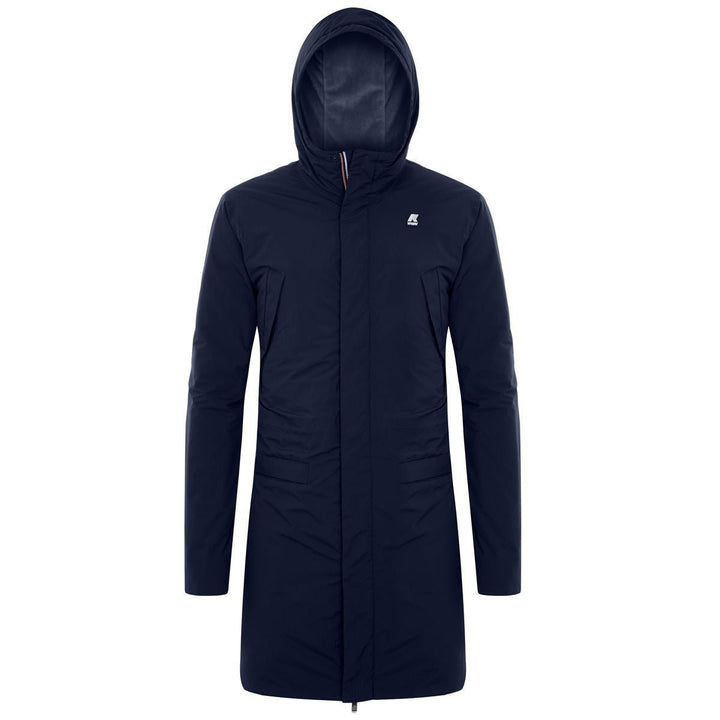 K-way Parka doublée en polaire REMI RIPSTOP MARMOTTA Blue Depht - Lothaire boutiques