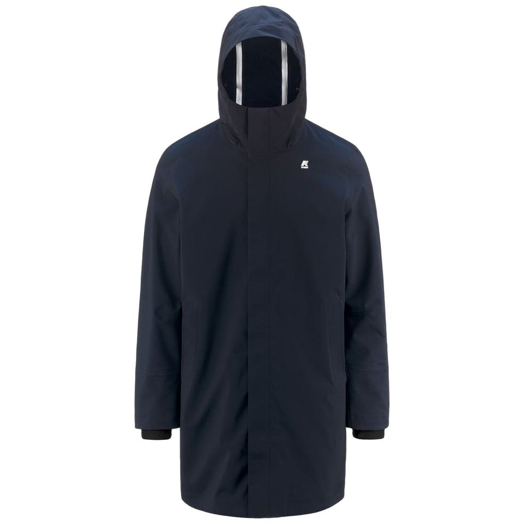 K-way Parka doublée Thomas Bonded Blue Depht - Lothaire