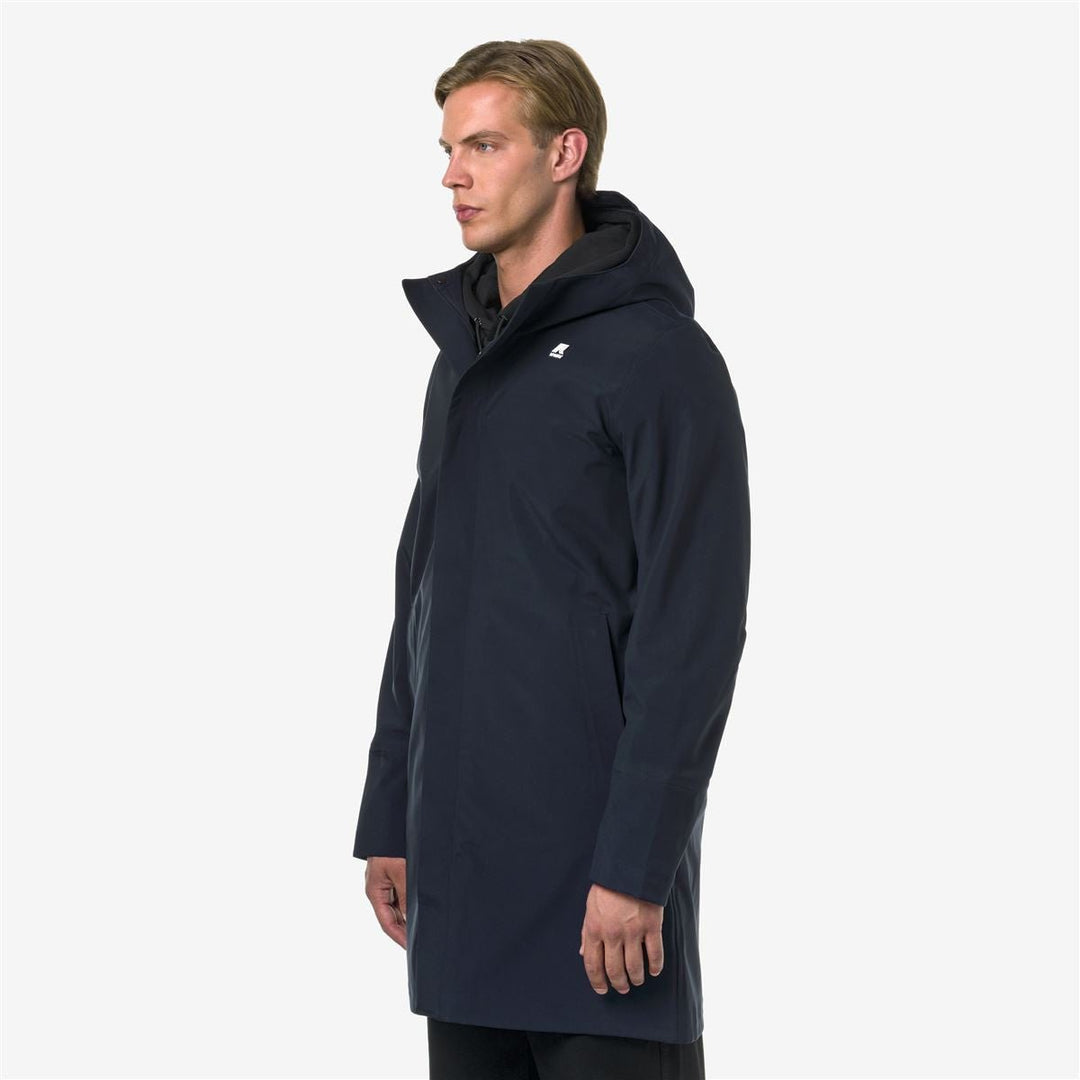 K-way Parka doublée Thomas Bonded Blue Depht - Lothaire