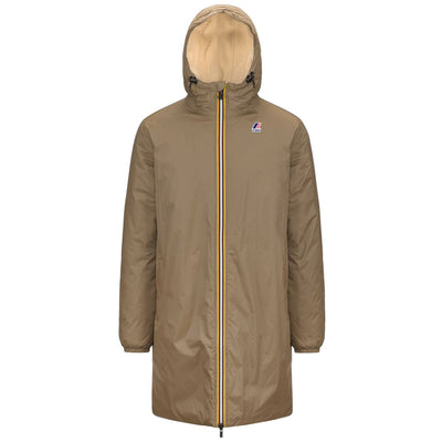 K-way Parka le vrai eiffel Orsetto Beige Taupe - Lothaire