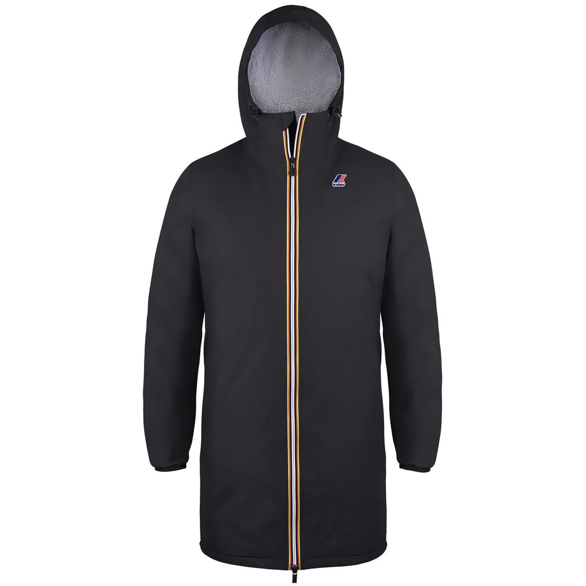 K-way Parka le vrai eiffel Orsetto Black Pure - Lothaire boutiques