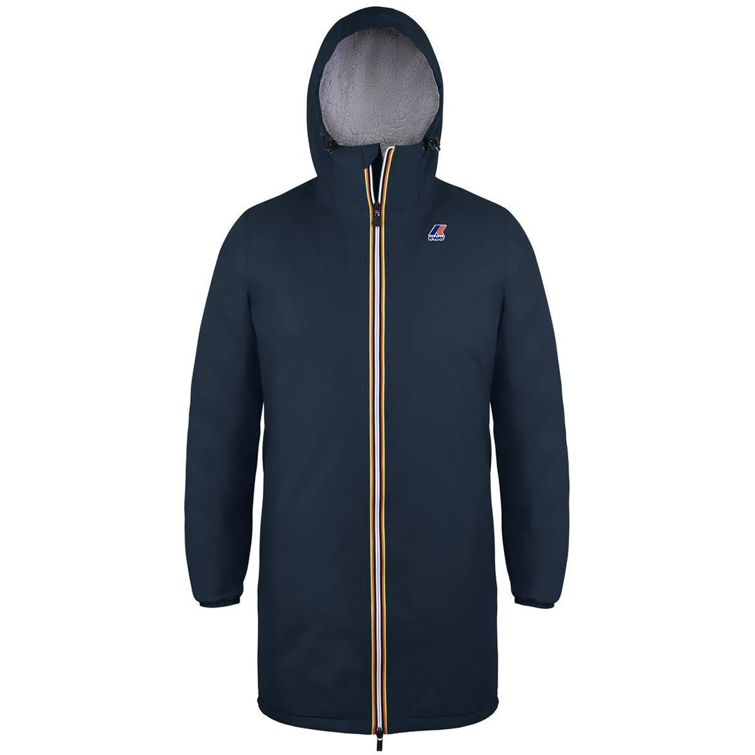K-way Parka le vrai eiffel Orsetto Depht Blue - Lothaire boutiques