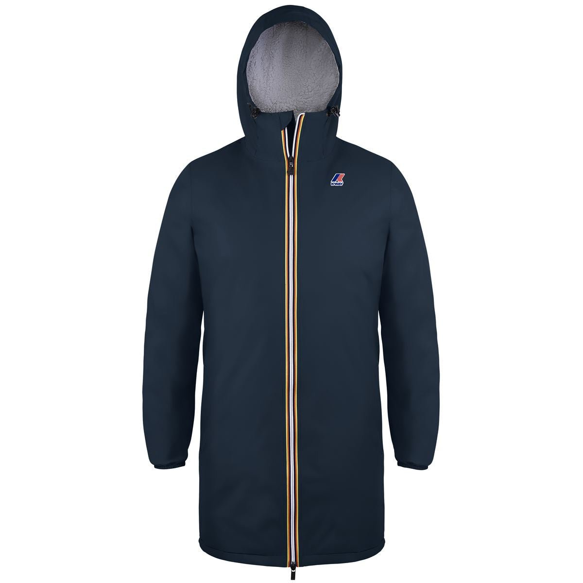 K-way Parka le vrai eiffel Orsetto Depht Blue - Lothaire boutiques
