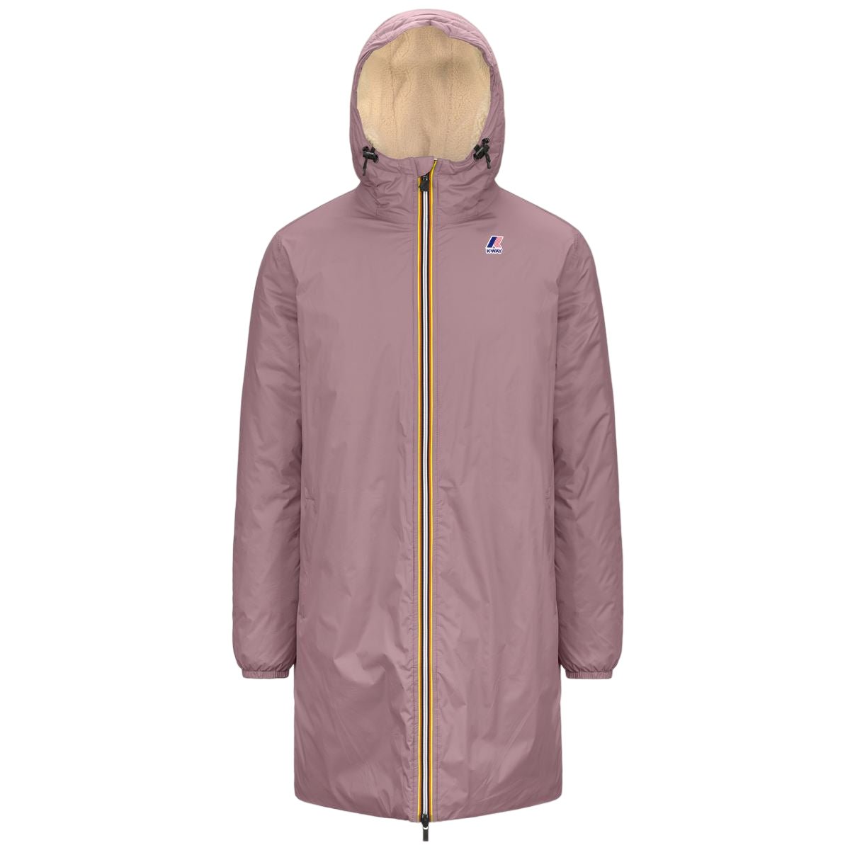 K-way Parka le vrai eiffel Orsetto Violet Dusty - Lothaire